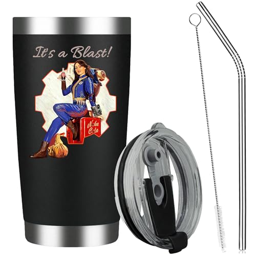 Its-a-Blast-Tumbler-Personalized-Gifts-for-Fallout-Merchandise-LoverFall-Out-20-Oz-Insulated-Water-Bottle-with-LidFunny-Tumbler-for-Fallout-LoverMugUnique-Gifts-for-WomenFriendMom