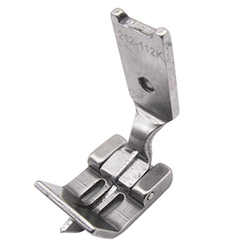 Pie prensatelas para máquina de coser doble aguja 1/4" miniatura 1