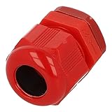 NGM20L-R | TT NYLON COMPRESSION GLAND WITH LOCKNUT IP68 10MM-14MMØ RANGE M20 THREAD RED (U...