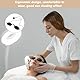 DONOONIS Schutzbrille Rotlichtlampe,Infrarotlampe Schutzbrille,Solarium Brille,UV Schutzbrille,Infrarot Schutzbrille für Goggles Protection,Rotlicht Brille IPL Behandlung LED Lichttherapie (Schwarz)