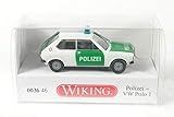 Maßstab: 1:87 (Spur H0) Wiking 003646 Polizei VW Polo 1 - Kein Spielzeug!! Miniaturmodell/Sammlerartikel !!