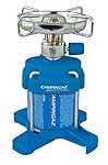 Campingaz - Quemador - Bleuet 206 Plus - 1 quemado...: Potencia: 1230 W. Peso: 280g. Consumo de gas: 90 g/h Autonomía: > 2 h 00 Tiempo de ebullición: 7 min Cierre de seguridad. Soporte de cacerolas de acero inoxidable, en forma de cruz
