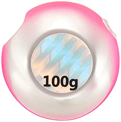 Major Craft TM-HEAD100/#3 Tairaba Shimanomi (Kaenomi) #3 Silver/Pink, 3.5 oz (100 g)
