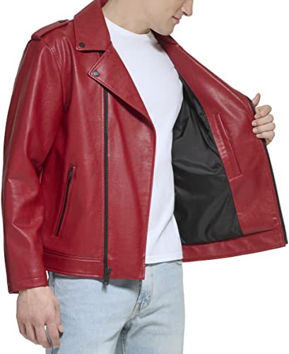 Image of DKNY Men's Modern Motorcycle Jacket