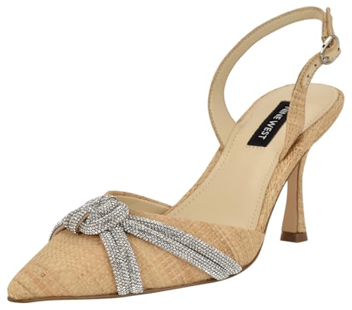 Nine West Zapatos de tacón Deby para mujer, Claro Natural 110, 41 EU Nine West Zapatos de tacón Deby para mujer, Claro Natural 110, 41 EU
