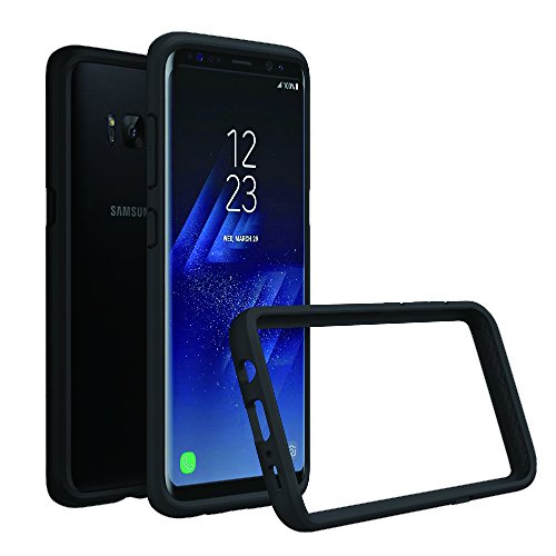 RhinoShield Coque Bumper Compatible avec [Galaxy S8] | CrashGuard - Housse Fine avec Technologie Absorption des Chocs - [Résiste aux Chutes de Plus de 3,5 mètres] - Noir