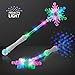 FlashingBlinkyLights Frozen Snowflake LED Winter Party Wand