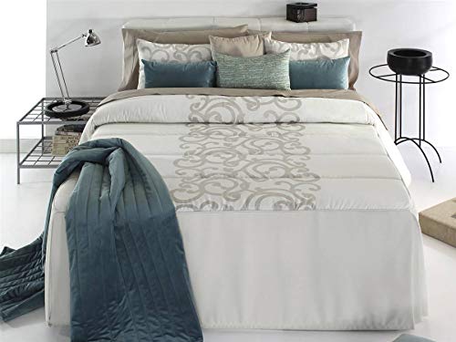 Reig Marti - Colcha edredón Amiens 01 Cama 150 - Color Beig C01