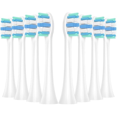 BrightDeal Toothbrush Heads Compatible with Philips Sonicare Electric Toothbrushes - Replacement Brush Heads Fit for Sonicare EasyClean FlexCare HealthyWhite and Other Snap-On Handles Cover