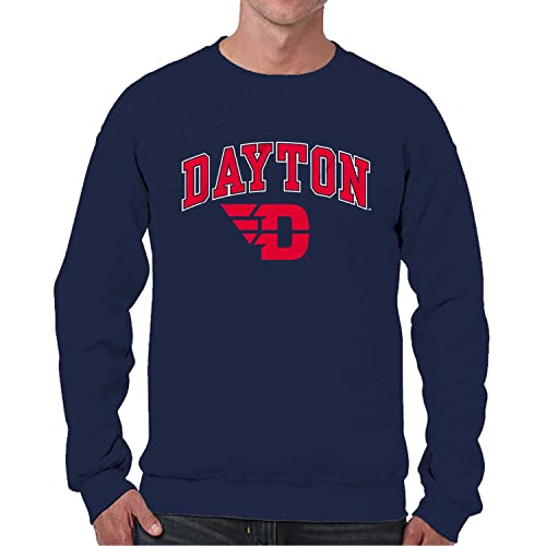 Image of NCAA College Sweatshirt Fleece Crewneck Pullover for Men and Women | Officially licensed NCAA college gameday crewneck pullover - 9 oz fleece lined sweatshirt with arch and logo design