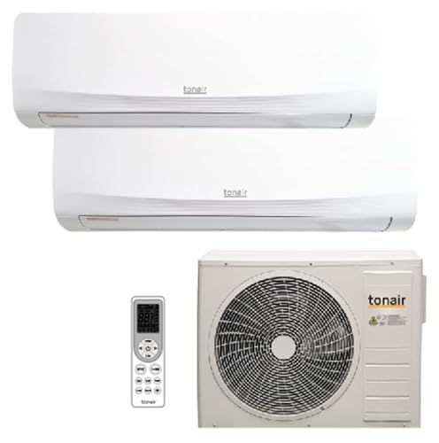 PACK prêt-à-poser Tonair: Climatiseur réversible R32-2500W/2500W - 9000BTU/9000BTU + 2 liaisons 4M Ready Clim… Cover
