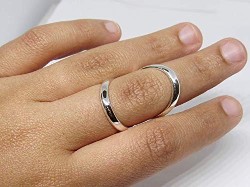 Sterling Silver Swan Splint Ring for DIP or PIP joint
