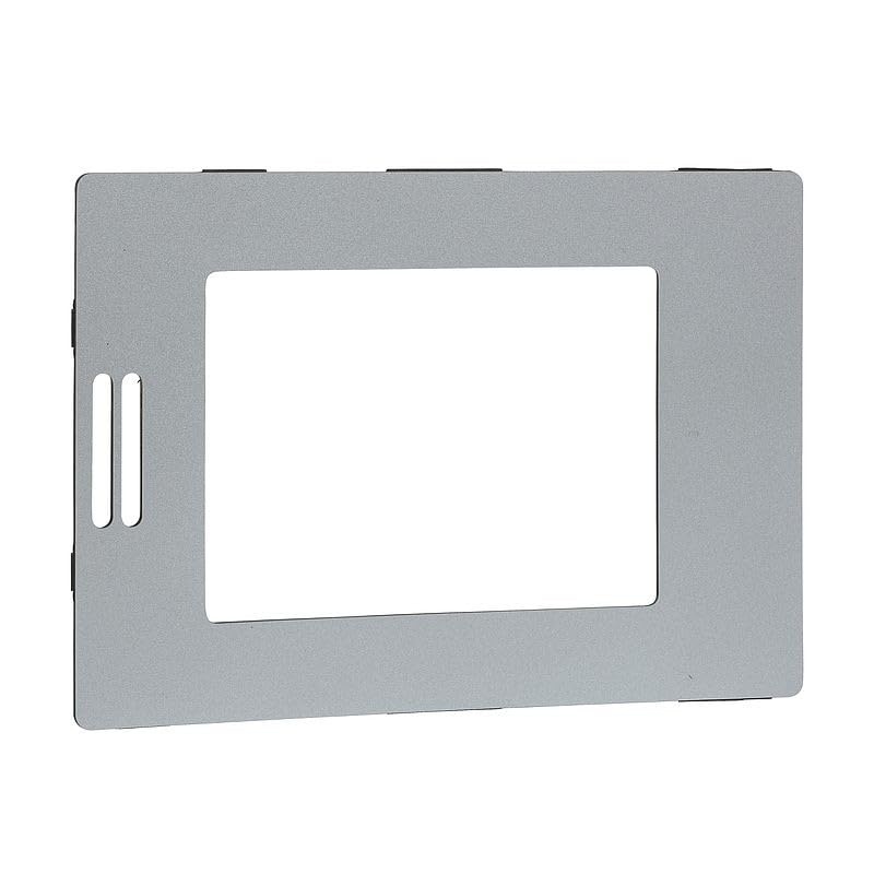 Face avant argent pour thermostat SE/SER plastron de façade