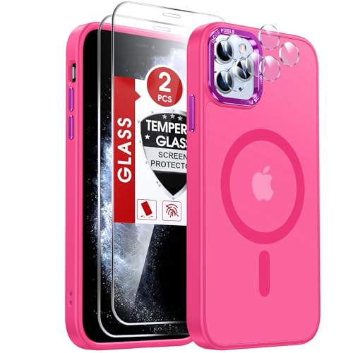 Coque iPhone 11 Pro Max rose MagSafe pour votre quotidien actif