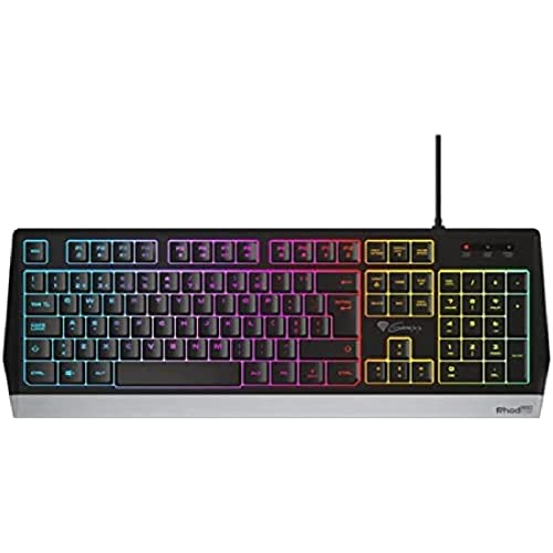 GENESIS Clavier de Jeu RHOD 300 RVB Disposition rétro-éclairée Portugais