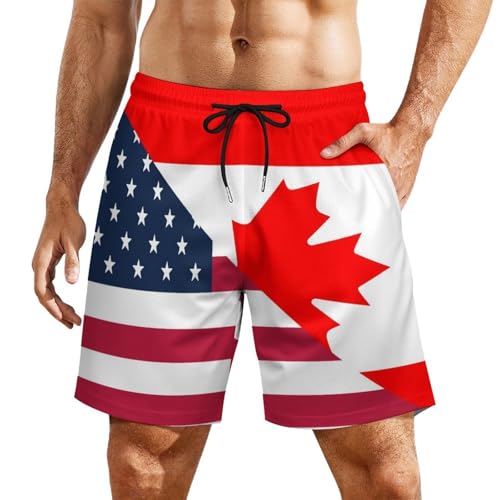 Pantalones cortos de playa cómodos para nadar y caminar con bolsillos