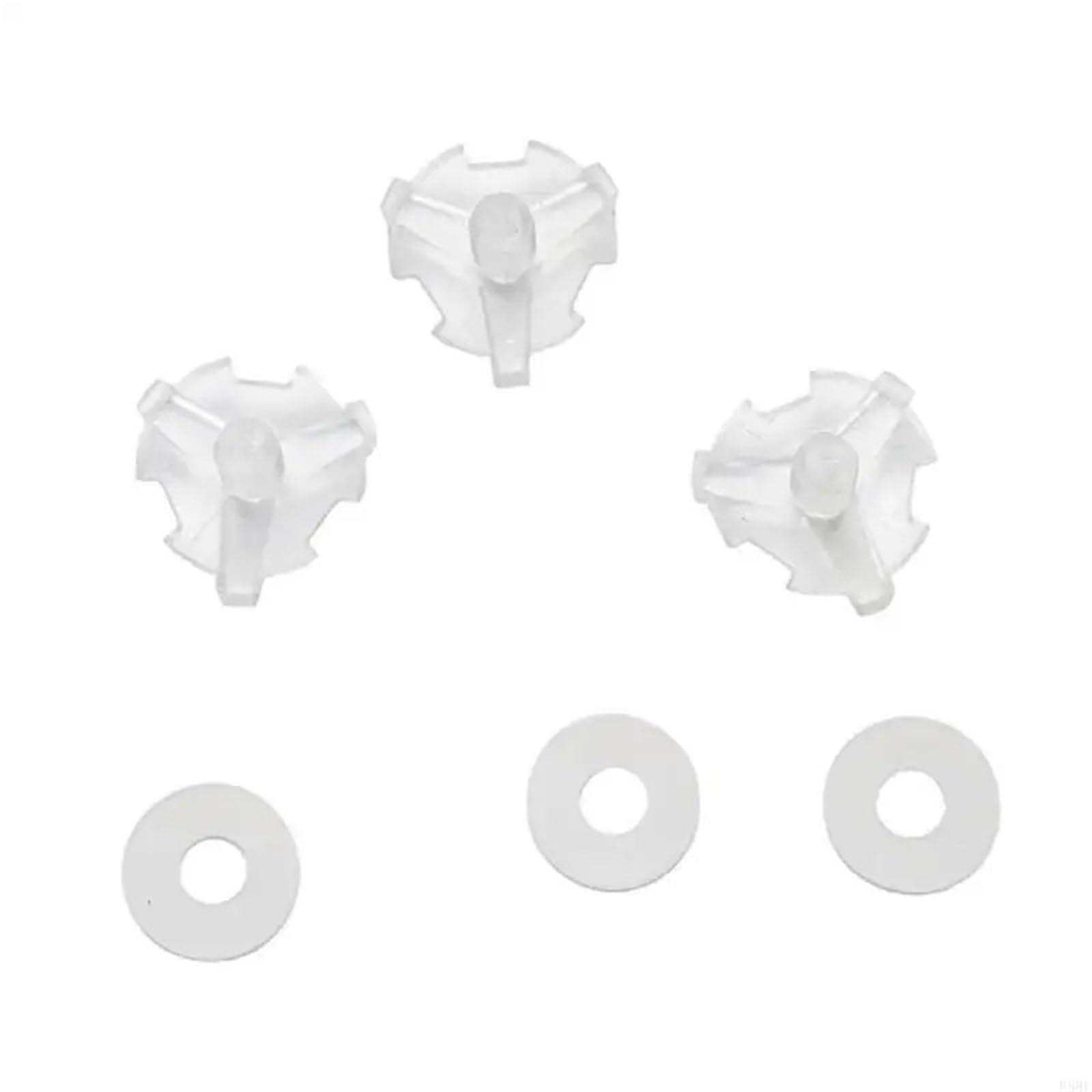 Qvorlth One Color Welding Hood Fasteners Motorcycle Helmets Special Screw For Sun Visors Fixing Plastic Universal Fastener(6Pcs)