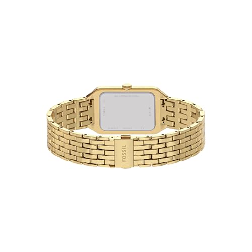 Image of Fossil Raquel Gold Quartz Stainless Steel Watch ES5434