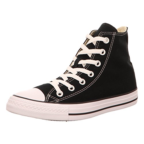 Converse Unisex Chuck Taylor All Star HI Sneaker, Black, 8.5 US Women