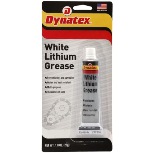 Image of Dynatex 49594 Lithium Multi-Purpose Grease, 1.5 oz Tube, White