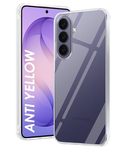 Image of DIZORO Compatible with Samsung Galaxy S26 5G Back Cover Case Clear,[ Anti Yellow ][Military Grade Protection] Hard PC Back Cover Transparent