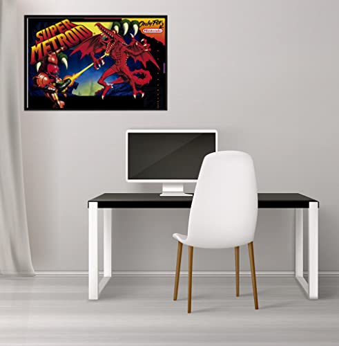 Superpôster OLD!Gamer - Super Nintendo: Arte B (Super Metroid)