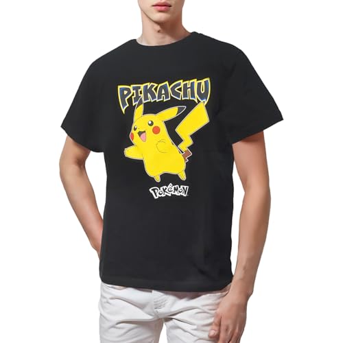 [ファインプラス] Tシャツ 半袖 ポケットモンスター ポケモン ピカチュウ イーブイ ゲンガー メタモン カビゴン ミミッキュのサムネイル