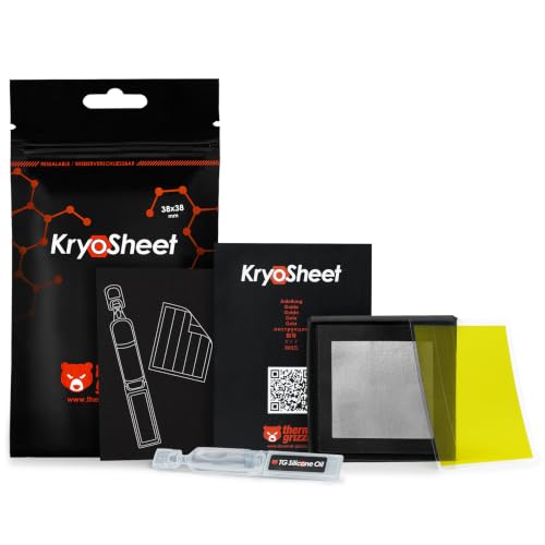 Thermal Grizzly KryoSheet 38x38x0,2 mm Pad Thermique graphène CPU GPU