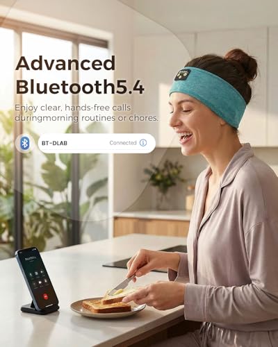 Image of Sleep Headband, Bluetooth Sleeping Headphones with Built-in Speakers Perfect for Workout, Running, Yoga