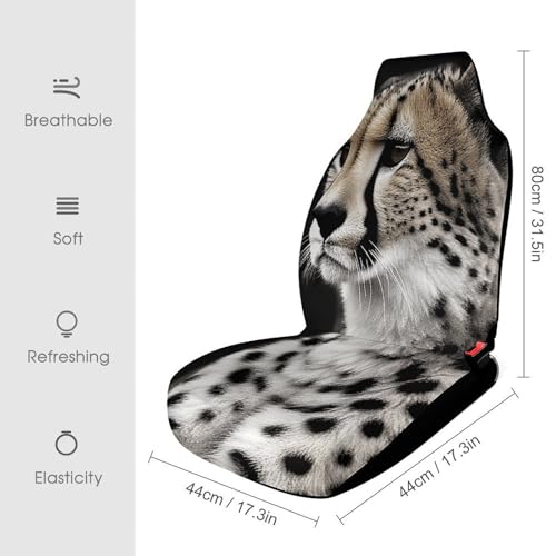 Housse de siège de voiture durable guépard contre l'usure des sièges - 2