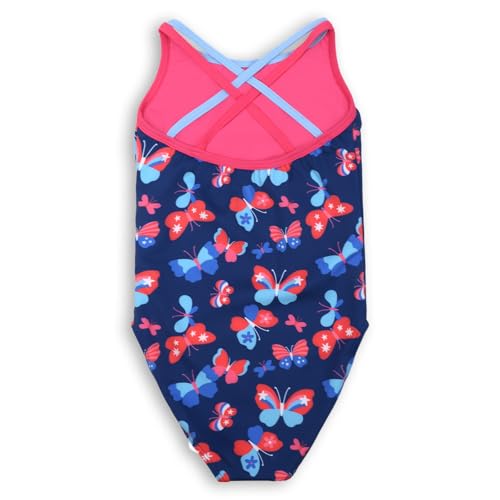 Destira Girls One Piece Swimsuit, Strappy Back Bathing Suit, Trendy and Fun Designs for Swimming2