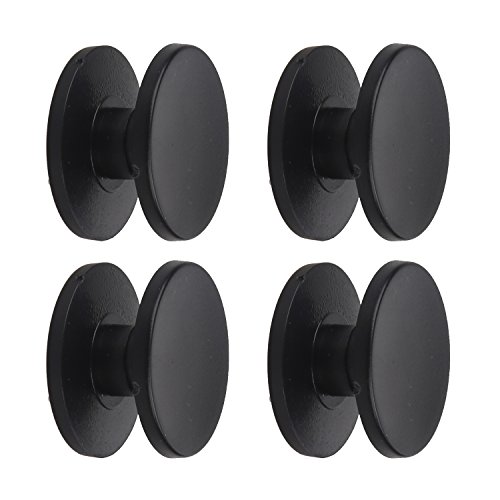 Bearing Caps Only, Holody 8 Pcs Caps for Tri Fidget Spinner Toy with 608 Bearings, ABS Plastic - Black, Blue, Red and White