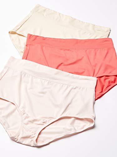 Image of Warner's womens Blissful Benefits Breathable Moisture-wicking Microfiber Brief Rs4963w