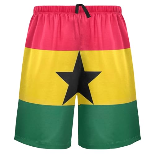 Pajama Men's Shorts Germany Flag Workout Sport Lounge Shorts Pj Sleepwear Custom Big and Tall S