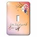 3dRose lsp_245756_1 Trust The Lord Psalm 11 Toggle Switch, Mixed