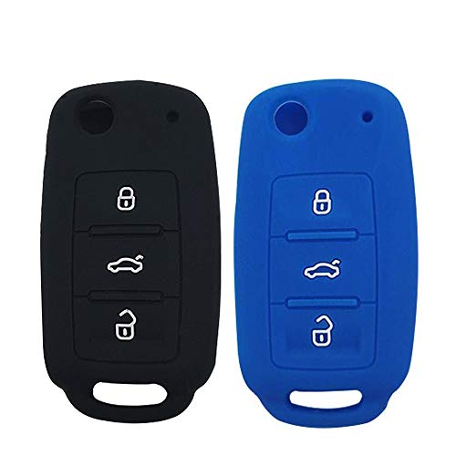 Coque en silicone VW contre les rayures étui clé Jetta Golf Passat LemSa