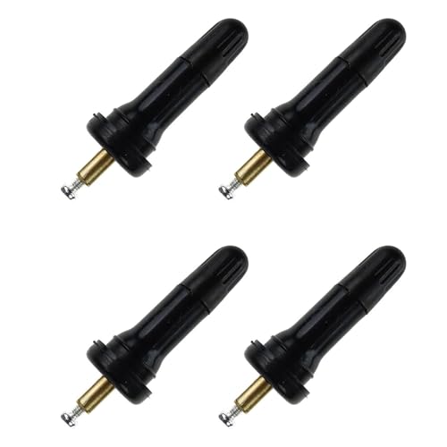 4 Stück Rdks Ventile für Reifendrucksensoren Auto,Valve Reifendruckkontrollsystem Rdks Sensoren Autoreifen, Reifenventile Rdks ProgrammiergeräT Gummiventile,Tpms Sensor Reifendruck-Kontrollsystem