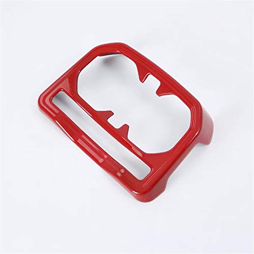 Cubre Porta Vasos Trasero Rojo para Wrangler JL 2018-2020 miniatura 4