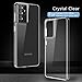 SNOSHO Galaxy S21 Ultra 5G Slim Case,Thin Soft Silicone Flexible TPU Gel Lightweight Anti-Scratch Shockproof Protective Cover for Samsung Galaxy S21 Ultra 5G,Crystal Clear
