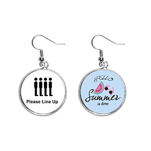 Pendientes de sandía para el lóbulo un accesorio de verano ligero y divertido