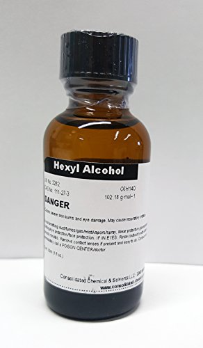 CCS LLC Alcohol C-6 (Hexyl Alcohol, Hexanol) High Purity Aroma Compound 30ml (1oz)