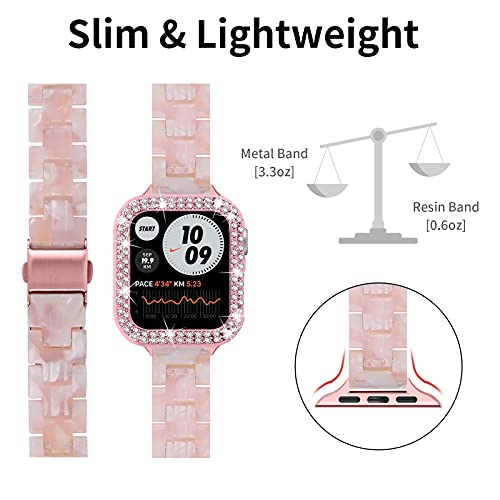 Hayul Slim Resin Band Compatible With Apple Watch 38Mm 40Mm 42Mm 44Mm thumb #1