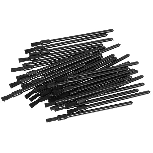 KESYOO 200個使い捨てリップブラシ ナイロン製 リップアプリケーター メイクアップアクセサリー 旅行用 口紅やグロス塗に 静電気除去加工