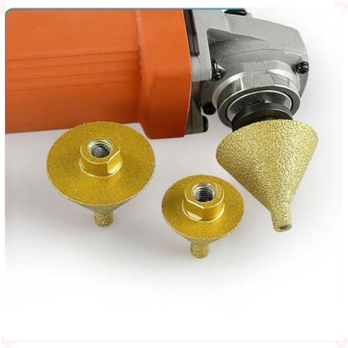 Broca de Chanfro 50mm Ferramenta de Diamante para Chanfrar e Polir, Broca Cônica Externa, Areia Diam
