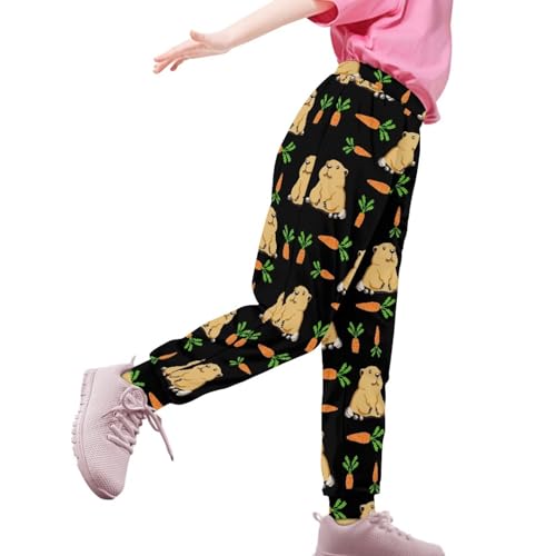 Kids Sweatpants Soft Casual Jogger Athletic Pants Elastic Waist Sweatpants with Pockets Closed Cuffs2