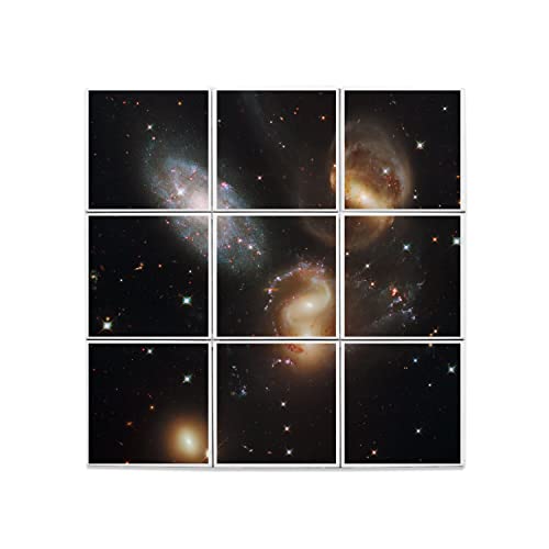 Carreaux céramique univers universel à offrir à un passionné d'astronomie