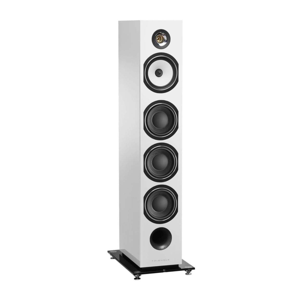 Triangle Esprit Australe Ez Hi-Fi Floor Standing Speaker (White High Gloss)