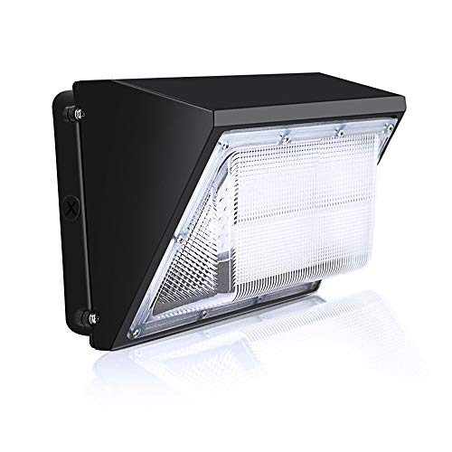 150W LED Wall Pack Light, 5000K Daylight, 20000LM Super Bright Security Lighting, IP65 Waterproof, Commercial and Industrial Outdoor LED Wall Lights for Parking Lot, Yard, Factory