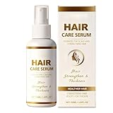 Krmoau Spray espesante para cabello fino, 50 ml natural para espesar y fortalecer el cabello, para más volumen y engrosamiento del cabello, para uso diario en el hogar, rutina de explosión especial