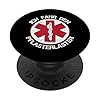 Ich fahr den Pflansterlaster Krankenwagen Rettung Sanitäter PopSockets mit austauschbarem PopGrip